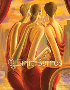 The View" limited edition giclee by Ernie Barnes