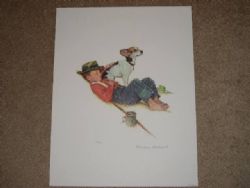 Art: Limited Edition Norman Rockwell - Adventures...